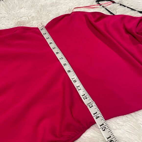 Amanda Uprichard Joanne Halter Mini Dress in Genie Pink Medium - Picture 5 of 9